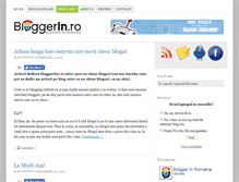 Tablet Screenshot of bloggerin.ro